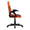 Кресло компьютерное BRABIX "Shark GM-203", экокожа, черное/оранжевое, 532513 - фото 2684028
