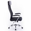Кресло офисное BRABIX "Flight EX-540", хром, ткань TW, сетка, черное, 532515 - фото 2684034