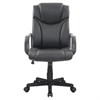 Кресло офисное BRABIX "Relax MS-001", 4 массажных модуля, экокожа, черное, 532519 - фото 2684035