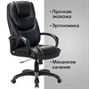 Кресло офисное BRABIX PREMIUM "Nord EX-590", черный пластик, экокожа, черное, 532097 - фото 2684069