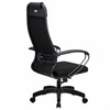 Кресло офисное МЕТТА "К-27" пластик, ткань, сиденье и спинка мягкие, черное - фото 2684111