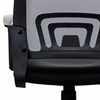 Кресло BRABIX "Fly MG-396", с подлокотниками, сетка, серое/черное, 532085 - фото 2684162