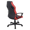Кресло компьютерное BRABIX "Fighter GM-008", экокожа, черное/красное, 532506 - фото 2684163