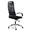 Кресло офисное BRABIX "Pilot EX-610 CH" premium, хром, ткань-сетка, черное, 532417 - фото 2684184