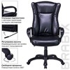Кресло офисное BRABIX PREMIUM "Boss EX-591", экокожа, черное, 532099 - фото 2684263