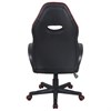 Кресло компьютерное BRABIX "Flame GM-004", экокожа, черное/красное, 532499 - фото 2684272