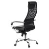 Кресло офисное BRABIX PREMIUM "Stalker EX-609 PRO", хром, мультиблок, ткань-сетка/экокожа, черное, 532416, EX609PRO_532416 - фото 2684295