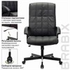 Кресло офисное BRABIX "Quadro EX-524", компактная упаковка, экокожа, черное, 532104 - фото 2684355