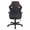 Кресло компьютерное BRABIX "Fighter GM-008", экокожа, черное/красное, 532506 - фото 2684382