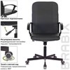 Кресло офисное BRABIX "Simple EX-521", компактная упаковка, экокожа, черное, 532103 - фото 2684451