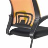 Кресло для приемных и переговорных BRABIX "Fly CF-100", оранжевое/черное, 532088 - фото 2684460