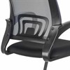 Кресло для приемных и переговорных BRABIX "Fly CF-100", серое/черное, 532089 - фото 2684484
