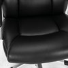 Кресло офисное BRABIX PREMIUM "Grand EX-501", рециклированная кожа, черное, 531950 - фото 2684485