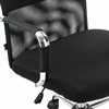 Кресло офисное BRABIX "Fit EX-514", с подголовником, хром, черное, 531949 - фото 2684500