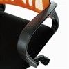 Кресло BRABIX "Fly MG-396", с подлокотниками, сетка, оранжевое/черное, 532084 - фото 2684546