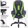Кресло компьютерное BRABIX PREMIUM "Rapid GM-102", экокожа/ткань, черное/зеленое, 532419, GM-102_532419 - фото 2684680
