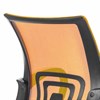 Кресло для приемных и переговорных BRABIX "Fly CF-100", оранжевое/черное, 532088 - фото 2684687