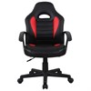 Кресло компьютерное BRABIX "Spark GM-201", экокожа, черное/красное, 532503 - фото 2684869