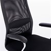 Кресло офисное BRABIX "Flight EX-540", хром, ткань TW, сетка, черное, 532515 - фото 2684949