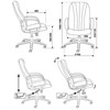 Кресло офисное T-898AXSN, ткань, серое, 1070383 - фото 2685188