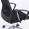 Кресло офисное BRABIX "Flight R EX-541", хром, ткань TW, сетка, черное, 532517 - фото 2685217