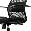 Кресло офисное BRABIX PREMIUM "Stalker EX-608 PL", ткань-сетка/кожзам, черное, 532090 - фото 2685236