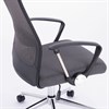 Кресло офисное BRABIX "Flight R EX-541", хром, ткань TW, сетка, черное/серое, 532518 - фото 2685284