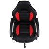 Кресло компьютерное BRABIX "Spark GM-201", экокожа, черное/красное, 532503 - фото 2685287