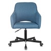 Кресло CH-380M, пятилучие металлическое, ткань, серо-голубое, 1430562 - фото 2685291