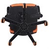 Кресло компьютерное BRABIX "Storm GM-006", регулируемые подлокотники, экокожа, черное/оранжевое, 532502 - фото 2685371