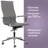 Кресло офисное BRABIX PREMIUM "Intense EX-531", экокожа, хром, темно-серое, 532542 - фото 2685474