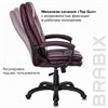 Кресло офисное BRABIX PREMIUM "Trend EX-568", экокожа, коричневое, 532101 - фото 2685523