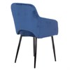 Кресло CH-380F, на ножках, ткань, темно-синее, 1611131 - фото 2685636