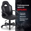 Кресло компьютерное BRABIX "Spark GM-201", экокожа, черное/серое, 532504 - фото 2685647