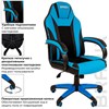 Кресло компьютерное BRABIX "Tanto GM-171", TW/экокожа, черное/голубое, 532575, 7083503 - фото 2685686