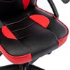 Кресло компьютерное BRABIX "Shark GM-203", экокожа, черное/красное, 532512 - фото 2685689