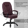 Кресло офисное BRABIX PREMIUM "Trend EX-568", экокожа, коричневое, 532101 - фото 2685806