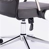 Кресло офисное BRABIX "Flight R EX-541", хром, ткань TW, сетка, черное/серое, 532518 - фото 2685903