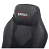 Кресло компьютерное BRABIX "Game GM-017", экокожа/ткань, черное, 532641, GM-017_532641 - фото 2685905
