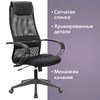 Кресло офисное BRABIX PREMIUM "Stalker EX-608 PL", ткань-сетка/кожзам, черное, 532090 - фото 2686061