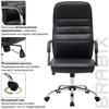 Кресло офисное BRABIX "Stark EX-547", экокожа, хром, черное, 531948 - фото 2686179
