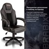 Кресло компьютерное BRABIX "Tanto GM-171", TW/экокожа, черное/серое, 532574, 7083502 - фото 2686222