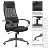 Кресло офисное BRABIX PREMIUM "Stalker EX-608 PL", ткань-сетка/кожзам, черное, 532090 - фото 2686254