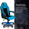 Кресло компьютерное BRABIX "Tanto GM-171", TW/экокожа, черное/голубое, 532575, 7083503 - фото 2686384