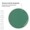 Кресло BRABIX "Stream MG-314", без подлокотников, пятилучие серебристое, экокожа, серо-голубое, 532079 - фото 2686460