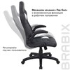 Кресло компьютерное BRABIX "Skill GM-005", откидные подлокотники, экокожа, черное/белое, 532493 - фото 2686545