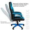 Кресло компьютерное BRABIX "Tanto GM-171", TW/экокожа, черное/голубое, 532575, 7083503 - фото 2686700