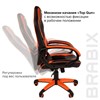 Кресло компьютерное BRABIX "Accent GM-161", TW/экокожа, черное/оранжевое, 532577, 7083505 - фото 2686905