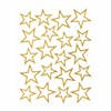 Украшение для окон и стекла ЗОЛОТАЯ СКАЗКА "Звезды 3", 25,8х33,5 см, ПВХ, 591257 - фото 2687209