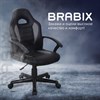 Кресло компьютерное BRABIX "Spark GM-201", экокожа, черное/серое, 532504 - фото 2687256